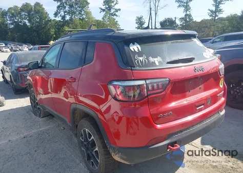2020 Jeep Compass Trailhawk 4X4 z USA, uszkodzony, nr VIN 3C4NJDDB8LT143999